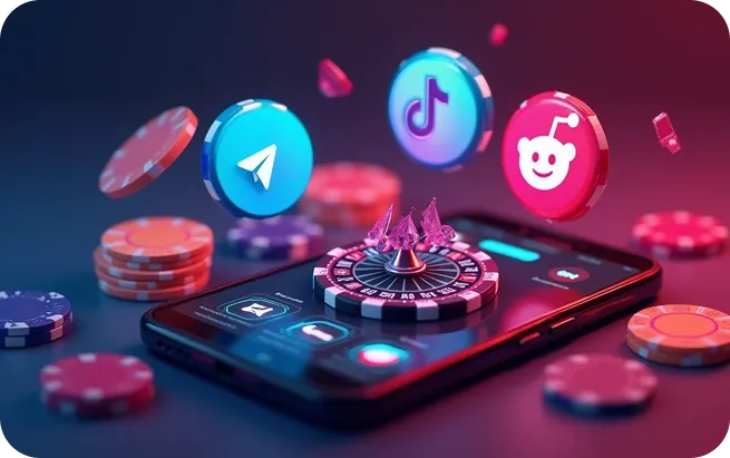 How to Promote Casino Offers on TikTok, Telegram, and Reddit